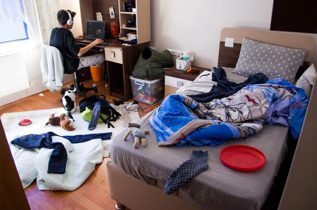 Sa chambre est un champ de bataille : arrête de te battre pour ça